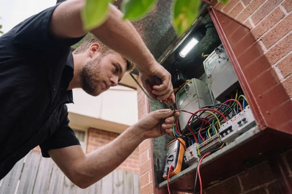 Drummoyne electrician performing electrical work